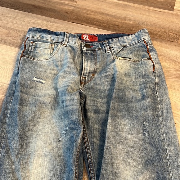 Zara mens distressed jeans size 32 - Picture 2 of 4